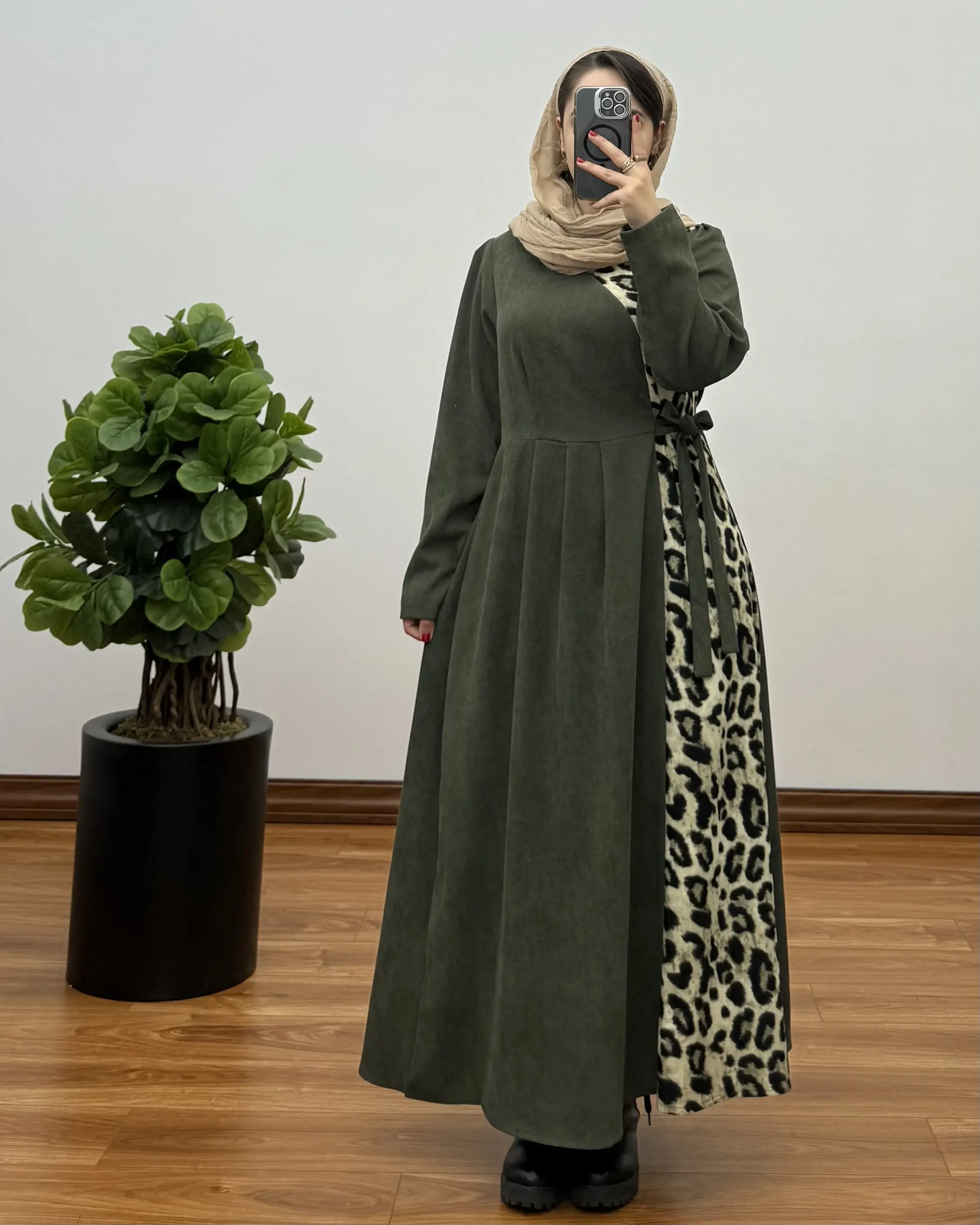 پیراهن مانتویی بهنوش